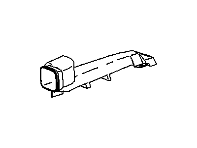 GM 22671099 Duct, Floor Front Air Outlet