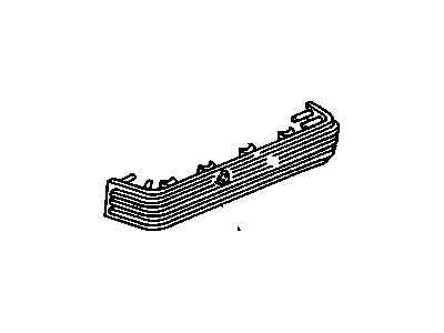 GM 15574116 Strip,Rear Bumper Rubber