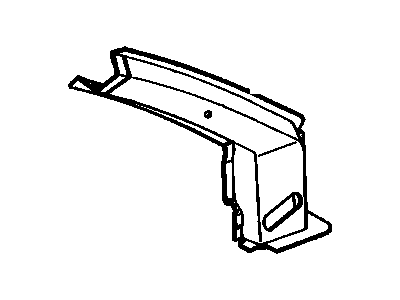 GM 20636074 Panel, Quarter Inner Upper