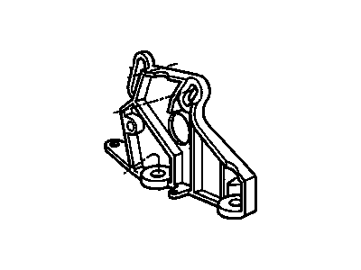 GM 22537879 Bracket, P/S Pump Rear Adjust