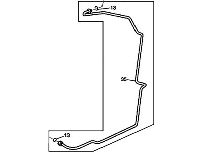 Pontiac GTO A/C Hose - 92188889