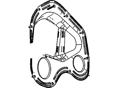 GM 15159780 Plate Assembly, Brake Pedal Bracket