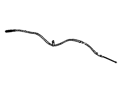 GM 15869344 Cable,Parking Brake Rear