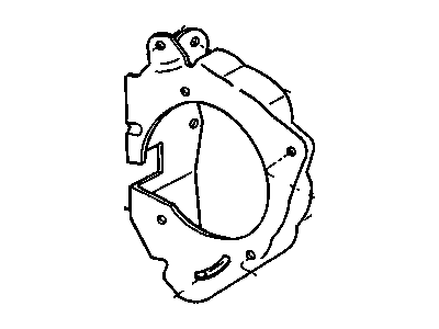 GM 10045167 Bracket, A/C Compressor Front