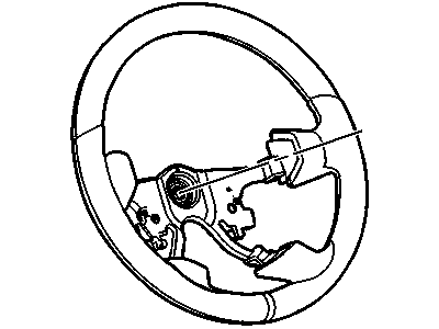 2010 Hummer H3 Steering Wheel - 15793344