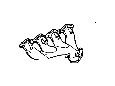 GM 12677665 Exhaust Manifold Assembly