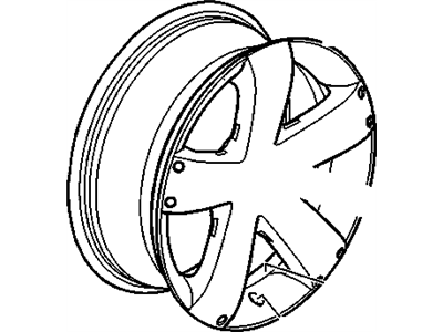 Pontiac Torrent Spare Wheel - 9595782