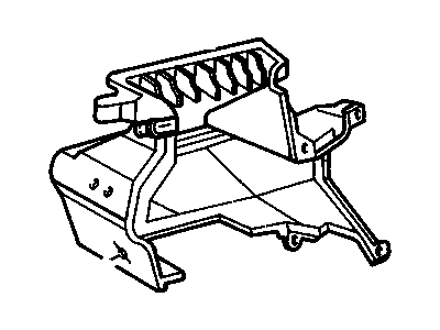 GM 3052458 Case, Duct Front