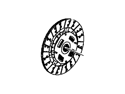 2007 GMC Sierra Clutch Disc - 12605576