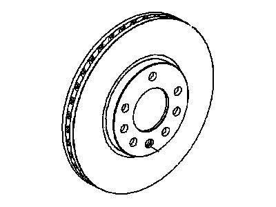 Saturn Brake Disc - 9194477