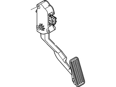 GM 15145758 Pedal,Accelerator