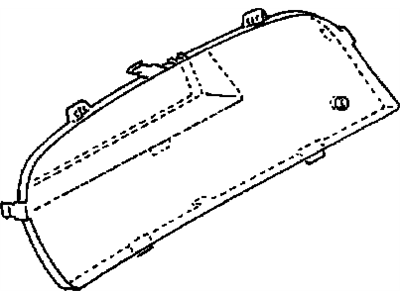 GM 94850658 Lens(Glass),Instrument Cluster