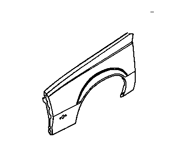 GM 22539132 Fender,Front