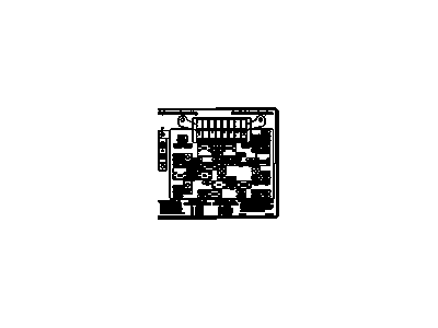 GM 15055395 Label, Engine Wiring Harness Accessory Relay & Fuse Identify