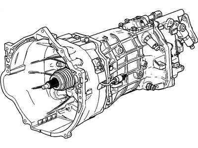 GM 24264045 Transmission Assembly, Man