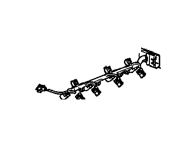 GM 12664869 Harness Assembly, Fuel Injector Wiring