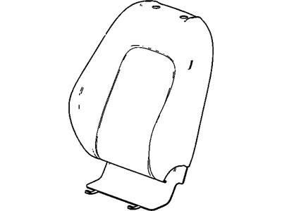 GM 95464763 Cover,Front Seat Back