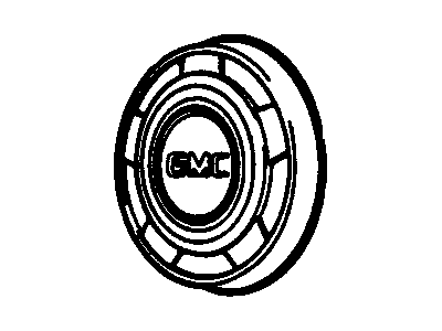 1987 GMC V1500 Wheel Cover - 362012