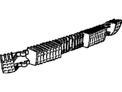 GM 16509490 Absorber, Rear Bumper Fascia Energy