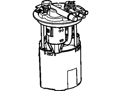GM 19331969 Fuel Tank Fuel Pump Module Kit