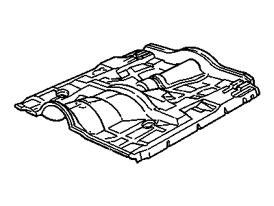 1993 Chevrolet S10 Floor Pan - 15957315