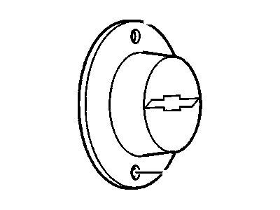 GM 15047159 Hub Cap ASSEMBLY *Marked Print