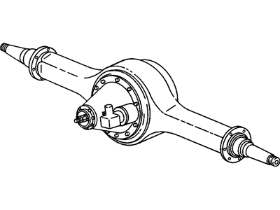 GM 12389381 Axle Asm,Rear (6.14/8.55 Ratio)(Fna Request Required)