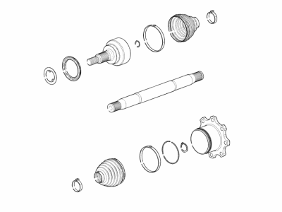 2021 Cadillac Escalade Axle Shaft - 84747325