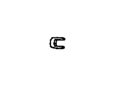 GM 15552335 Radiator Grille and Front End Ornamentation LETTER