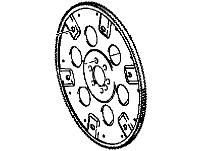 GM 12561217 Engine Crankshaft FLYWHEEL