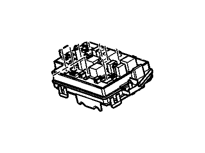 2002 Buick Rendezvous Fuse Box - 10311477