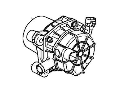 1999 Chevrolet S10 Secondary Air Injection Pump - 17803252