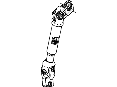 2016 Chevrolet Cruze Steering Shaft - 39087672