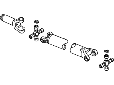 GM 15731588 Rear Propeller Shaft Assembly