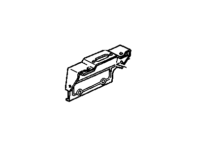 GM 3892041 Bracket, Rear License