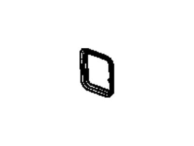 GM 15208537 Barrier, Body Hinge Pillar Inner Panel Upper Sound