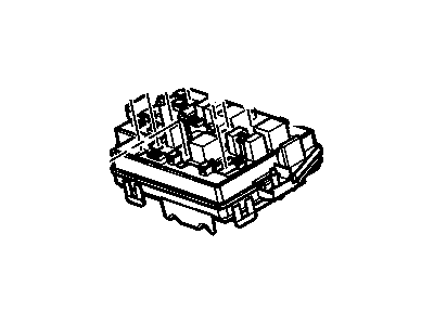 2004 Buick Rendezvous Fuse Box - 10338237