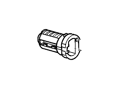 2006 Pontiac Torrent Door Lock Cylinder - 19120480