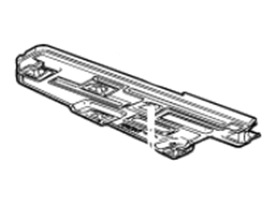 GM 23363172 Deflector, Underbody Front Air