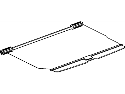 GM 15287019 Shade Assembly, Luggage *Pewter R