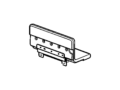 GM 88936582 Panel,Rear Seat Back Cushion Filler *Graphite