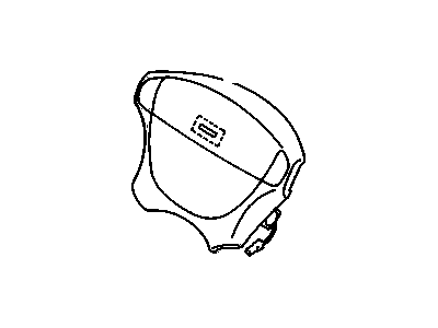 GM 91174185 Airbag,Steering Wheel