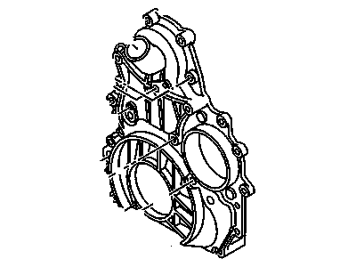 2006 Chevrolet Express Timing Cover - 12630479