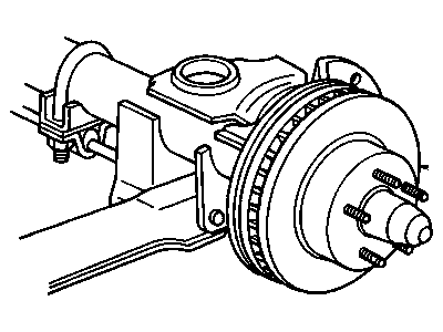 1983 Pontiac Firebird Brake Disc - 14026865