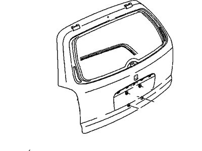 GM 22695025 Gate Asm,Lift