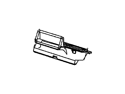 GM 21031137 Duct,Instrument Panel Center Air Outlet