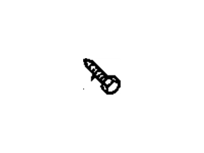 GM 11504765 Bolt/Screw, Front Fender