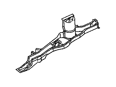 GM 30019285 Rail,Rear Compartment Floor Longitudinal