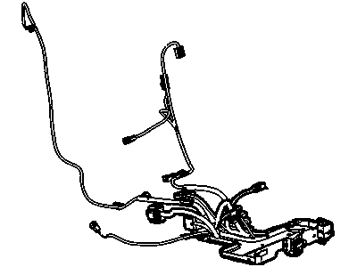 GM 22838789 Harness Assembly, Passenger Seat Wiring
