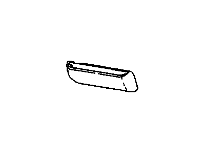 GM 12372396 POCKET, Door Trim Stowage